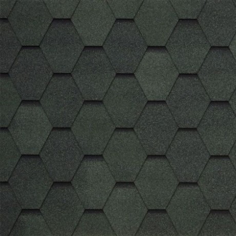 Гибкая черепица Tegola Veneto, цвет: Verde 474