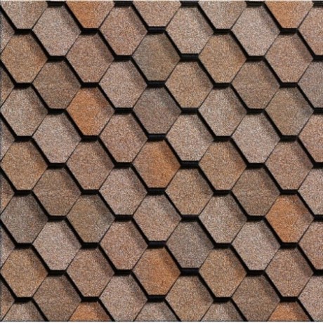 Гибкая черепица для кровли Шинглас Вестерн Клондайк