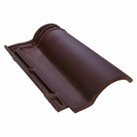 Керамическая черепица Rongguan, Roman, цвет: W51-1 Глубокий коричневый