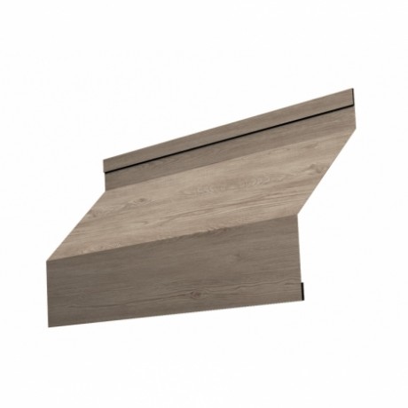 Ламель забора жалюзи Milan, 0.45 мм.,Print Elite, White Wood