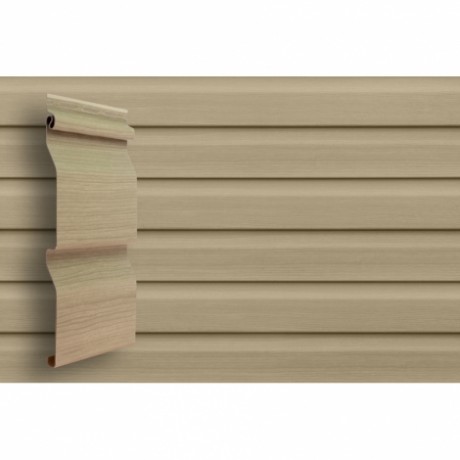 Сайдинг виниловый Grand Line Tundra, корабельная доска 3600 мм, цвет: граб