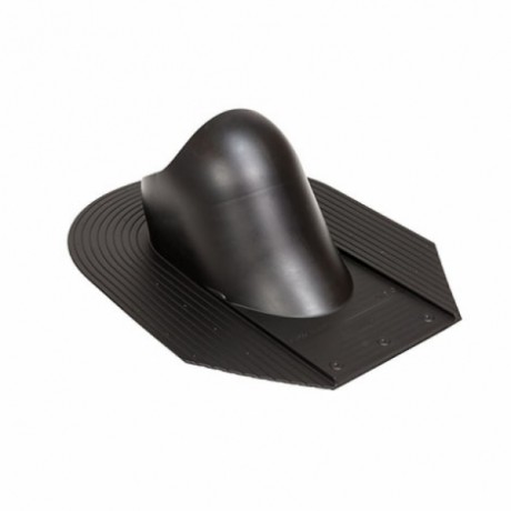 Vilpe Huopa Slate проходной элемент для битумной черепицы черный
