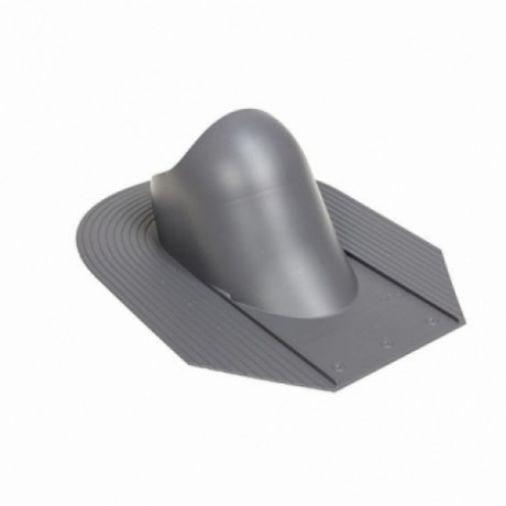 Проходной элемент Vilpe, Huopa Slate, для битумной черепицы, цвет: серый