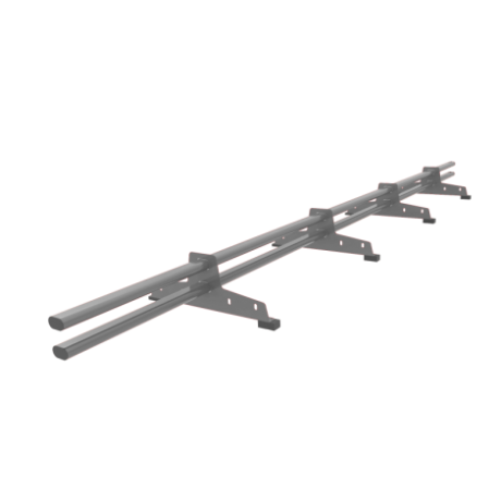 Снегозадержатель на металлочерепицу D-bork эконом, L=3000 мм, RAL 7004