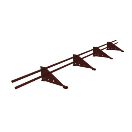 Снегозадержатель Русь универсальный D25M, L=3000 мм, RAL 3009