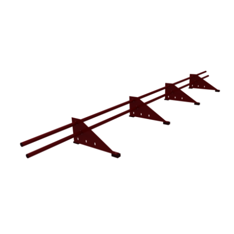 Снегозадержатель Русь универсальный D25M, L=3000 мм, RAL 3011