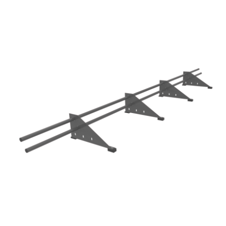 Снегозадержатель Русь универсальный D25M, L=3000 мм, RAL 7005