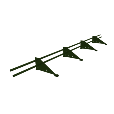 Снегозадержатель Русь универсальный D25M, L=3000 мм, RR 11