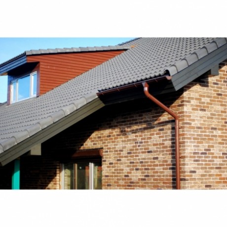 Цементно-песчаная черепица BalticTile Sea Wave цвет: Серый (037)