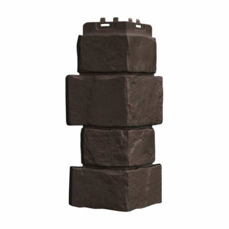 Угол Grand Line - Крупный камень, стандарт, L=390 мм, цвет: земля