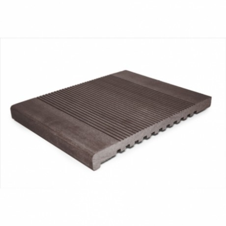 Ступень Grand Line, 320 х 22 мм, массив, L=4000 мм, цвет: венге