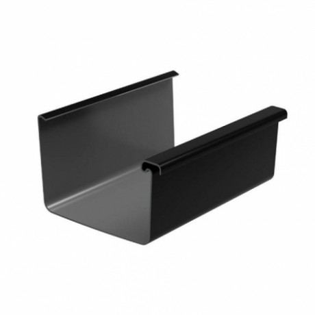 Желоб водосточный Galeco Ø135/80 мм, L=4000 мм, цвет: Графит