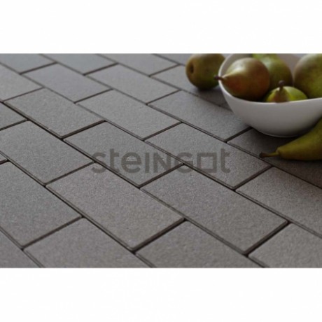 Плитка тротуарная Steingot, прямоугольник, цвет: серый  (полный прокрас), 200х100х60 мм