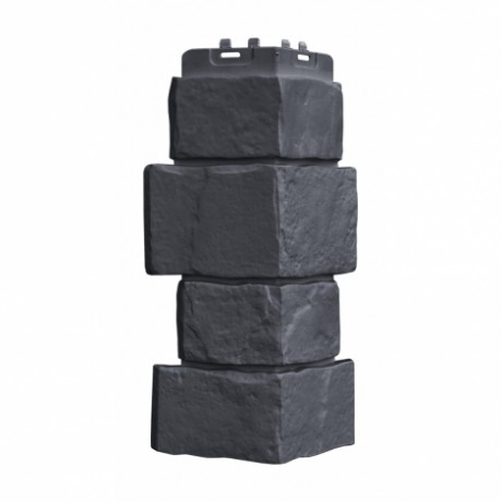 Угол Grand Line - Крупный камень, стандарт, L=390 мм, цвет: графит