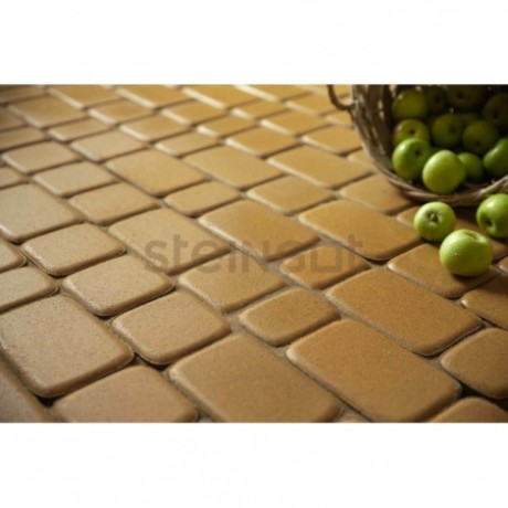 Плитка тротуарная Steingot, классика, цвет: желтая