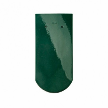 Керамическая черепица BRAAS, Опал Цвет: Зеленая ель