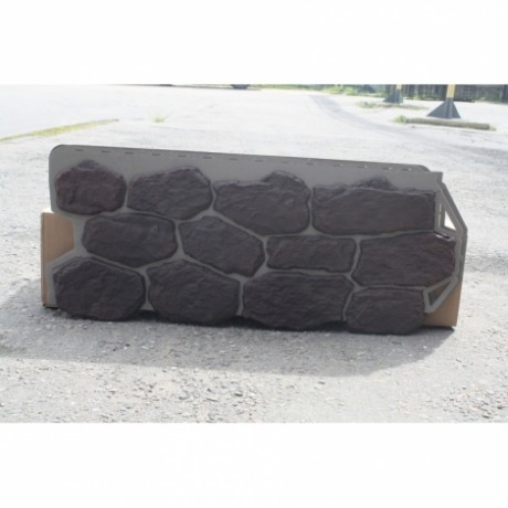 Фасадные панели Альта-Профиль, бутовый камень, цвет: датский