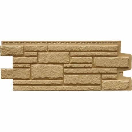 Фасадные панели Grand Line - Камелот, стандарт, цвет: песочный