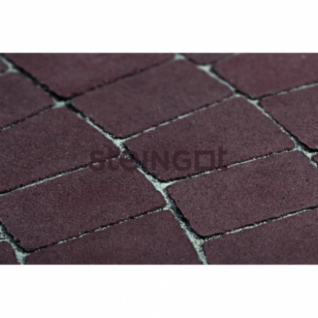 Плитка тротуарная Steingot, классика арко, цвет: темно-коричневая