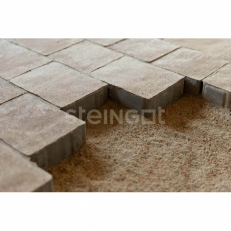 Плитка тротуарная Steingot, старый город, цвет: травентин