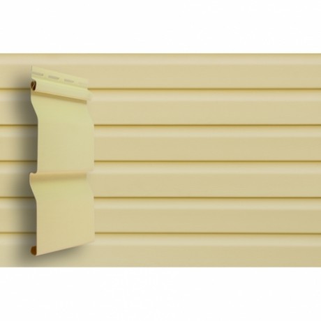 Сайдинг виниловый Grand Line Slim, 3000 мм, цвет: Ванильный