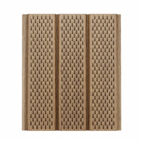 Софит Aquasystem, металлический полная перфорация, Printech 0.5 мм, Старый дуб