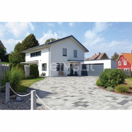 Плитка тротуарная Steingot, новый город, цвет: штайн блэк, 60 мм