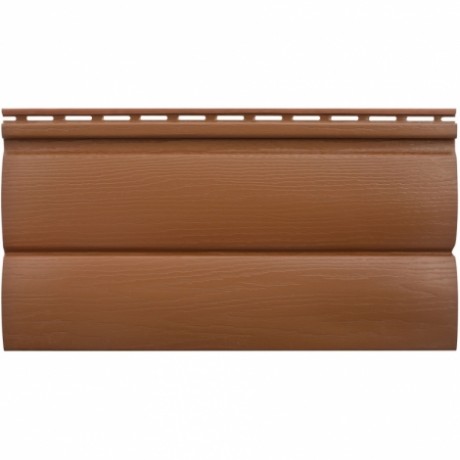 Сайдинг Альта-Профиль Блок-Хаус малый, акриловый BH-03, цвет: дуб светлый