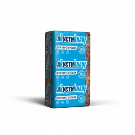 АкустикКнауф Слим сверхтонкая минеральная звукоизоляция (11м²/уп)