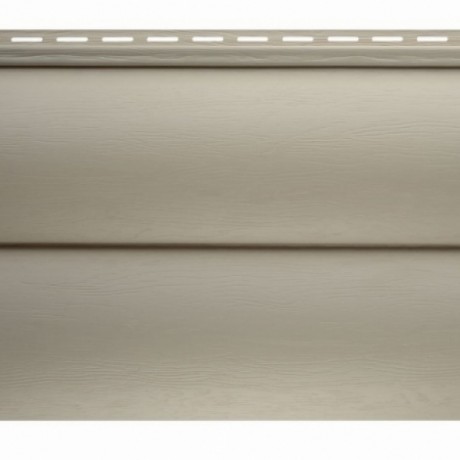 Сайдинг Альта-Профиль Блок-Хаус, виниловый BH-02, цвет: бежевый