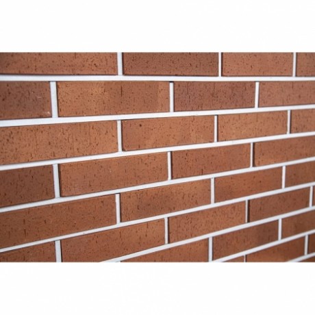 Кирпич клинкерный Faber Jar Красный Каре 250х85х65 мм