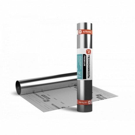 Технониколь Альфа Барьер 4.0 гидроизоляция для кровли четырехслойная пароизоляционная фольгированная мембрана