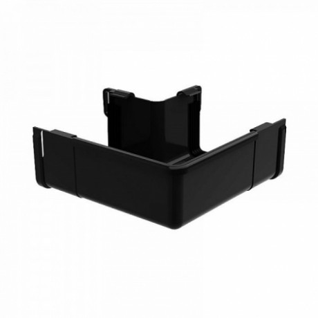 Угол желоба внешний 90° Galeco Ø135/80 мм, цвет: Черный