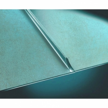 Алюминий в рулоне 650 мм, толщина 0.7 мм, цвет: медная патина