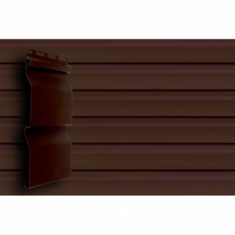 Сайдинг Гранд Лайн акриловый корабельная доска 3600mm темный дуб