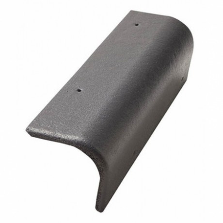 Минеральная боковая универсальная черепица Braas Protector, цвет: Графит