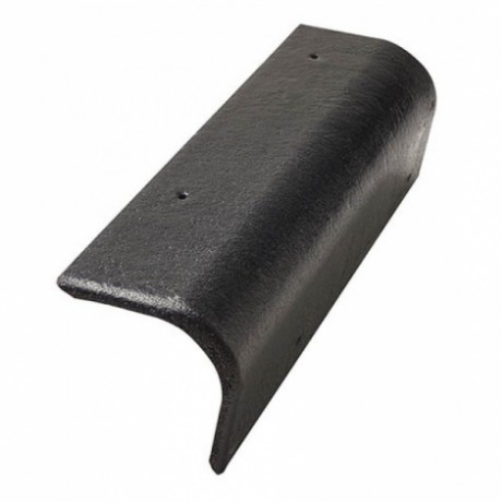 Минеральная боковая универсальная черепица Braas Protector, цвет: Черный