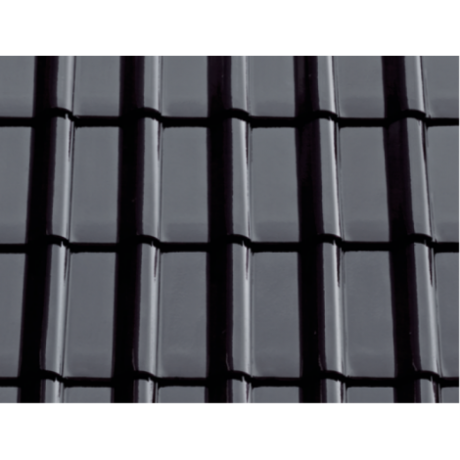 Керамическая черепица ABC, Modena 11, Цвет: Бриллиантовый черный