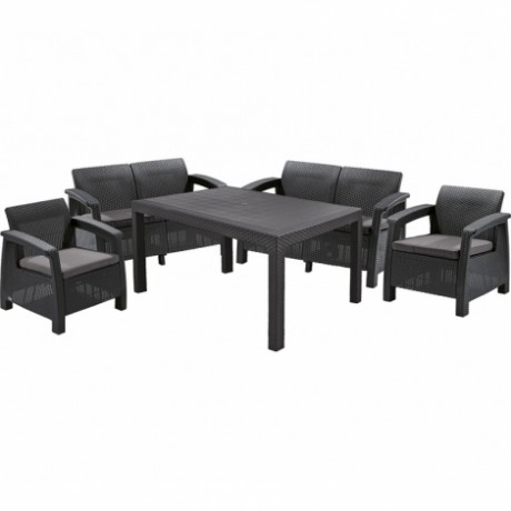 Обеденная группа Corfu Fiesta, графит