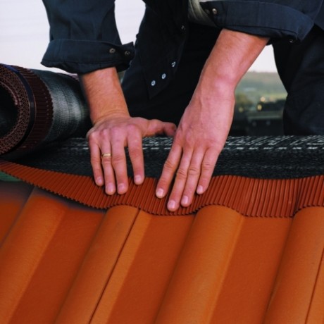 DELTA-VENT ROLL 360 KUPFER (медный) вентиляционный рулон для конька и хребта