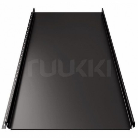 Фальцевая кровля Ruukki Classic C из стали GreenCoat Pural Matt BT 0,5 мм цвет: RR 33