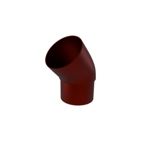 Колено трубы 45° Linkor Ø150/100 мм, RAL 3005