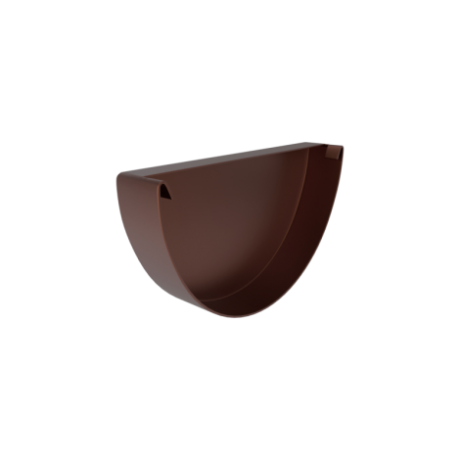 Заглушка желоба Linkor Ø120 мм, RAL 8017