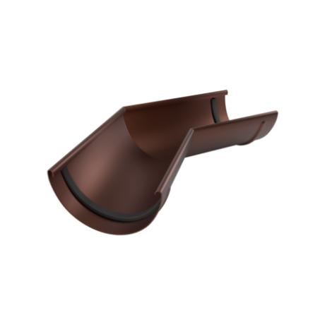 Угол желоба 135° Linkor Ø120 мм, RAL 8017