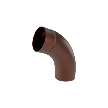 Колено трубы 45° Linkor Ø150/100 мм, RAL 8017