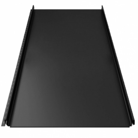 Фальц двойной стоячий Armo, Rooftop Matte Zn 180, 0.5 мм, RAL 9005