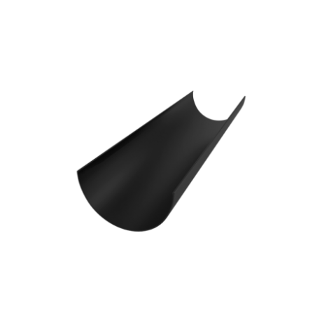 Желоб водосточный Linkor Ø150/100 мм L=3000 мм, RAL 9005