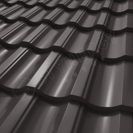 Металлочерепица Stynergy, Garda, Стальной кашемир 0.5mm RR 32