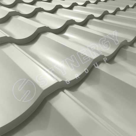 Металлочерепица Stynergy, Garda, PE 0.45mm RAL 9002