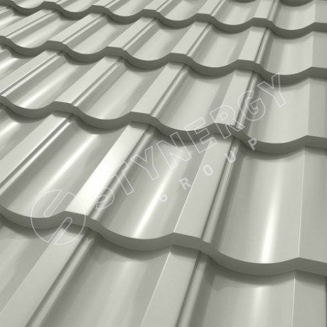 Металлочерепица Stynergy, Garda, PE 0.45mm RAL 9002